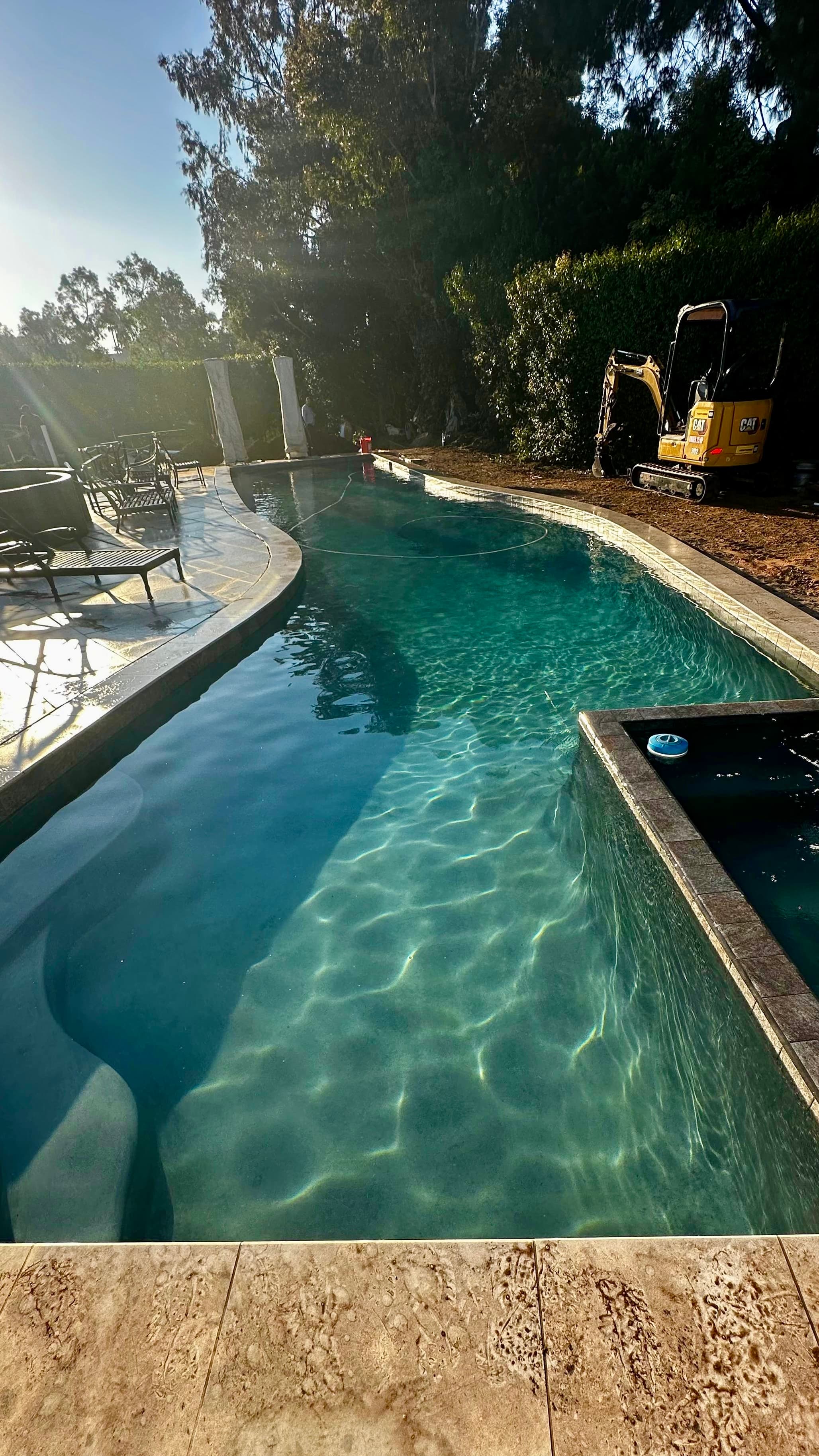 Pool renovation and service work